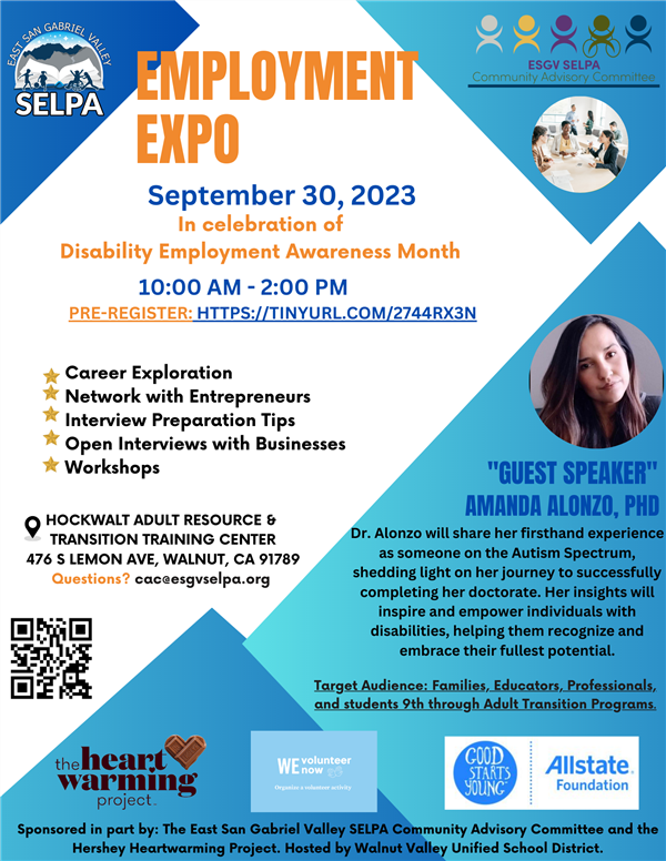 Employment Expo flyer